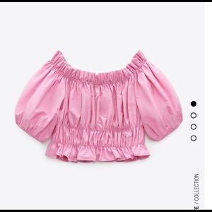 Pink Zara Top Size Large